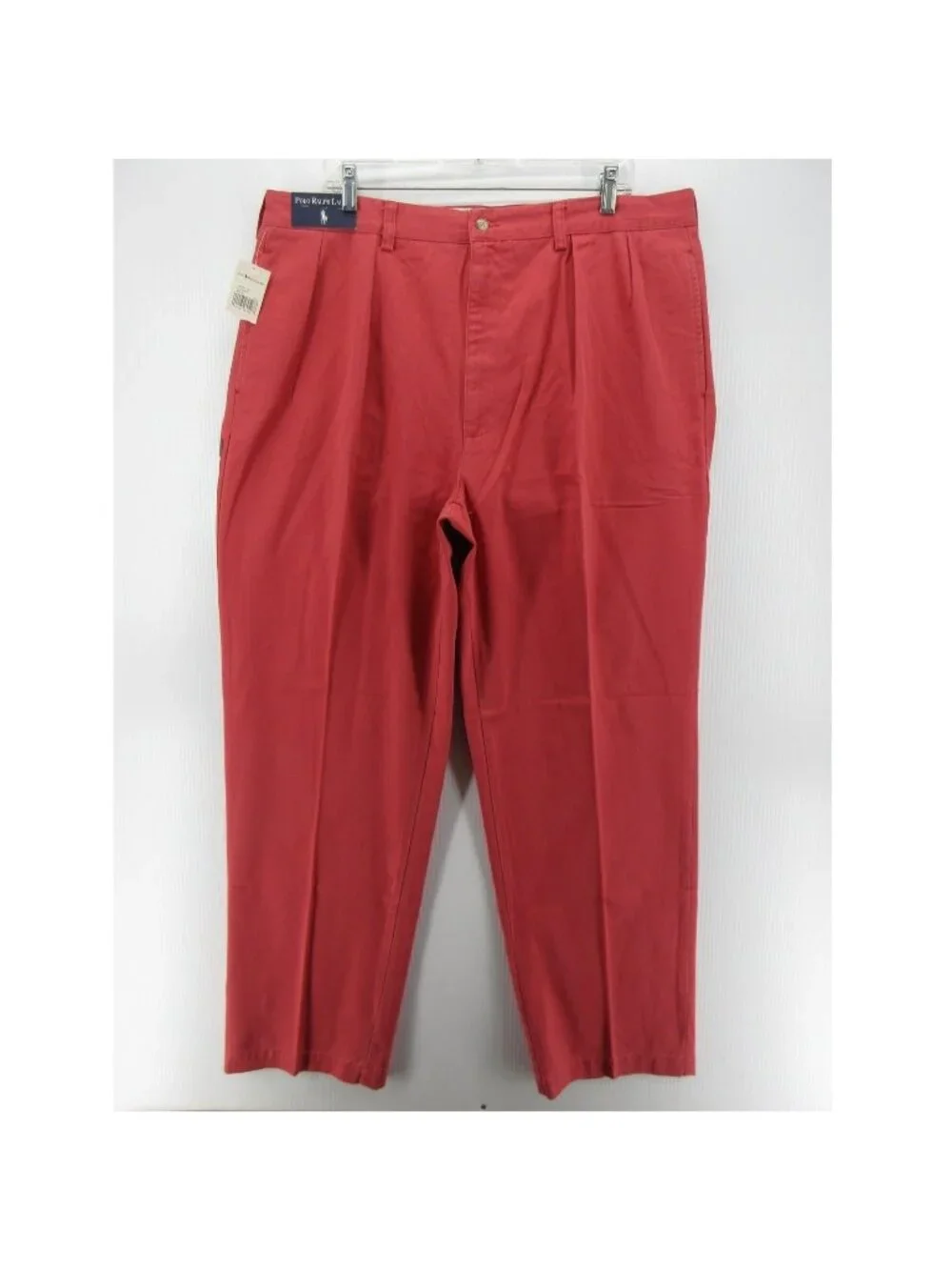 VINTAGE Polo Ralph Lauren Pants 40X32 Andrew Chino Pleated Nantucket 90s